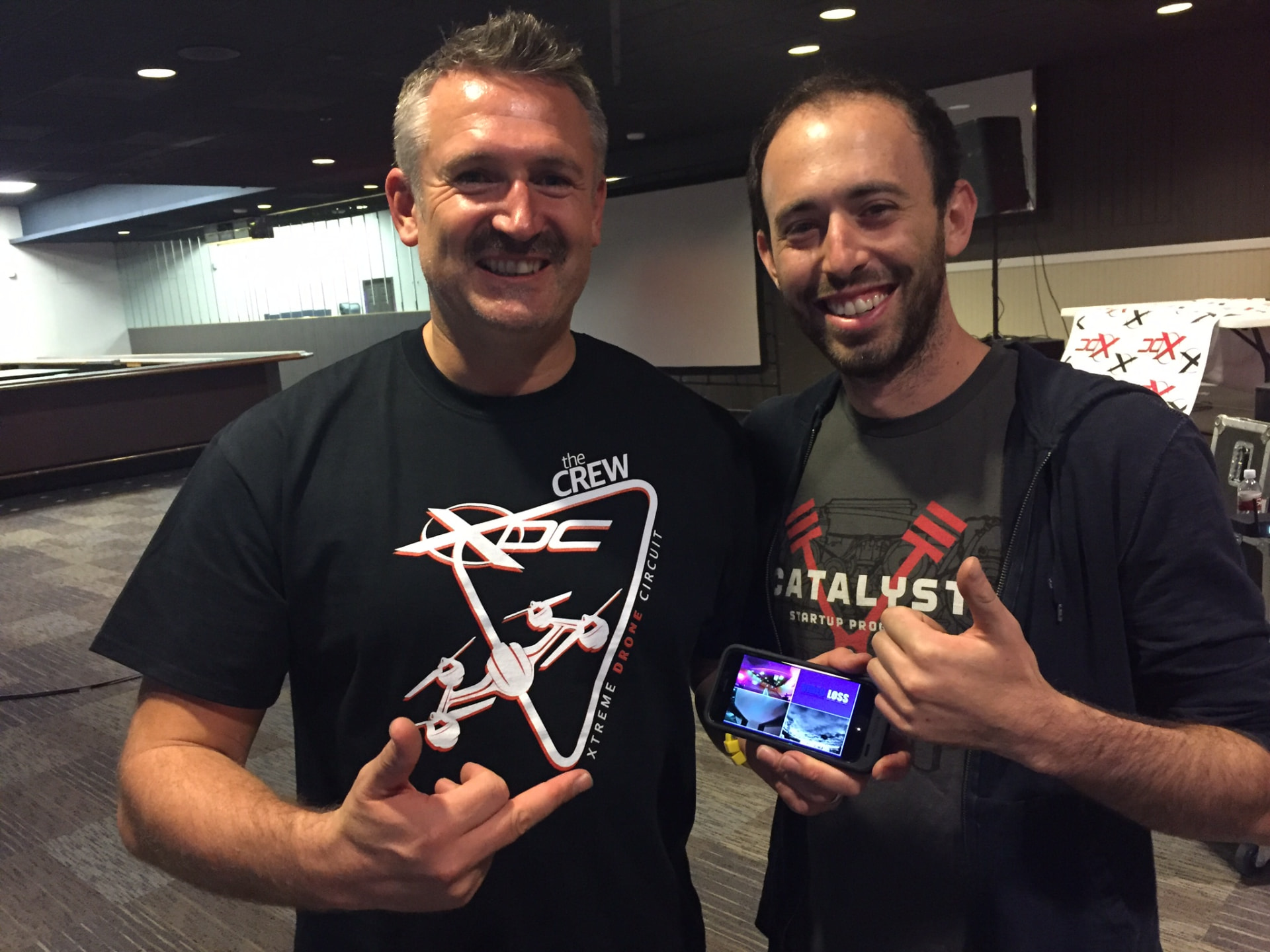 XDC drone racing crew